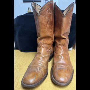 Rios Western Cowboy Boots Roper Heel Size 11 D Used